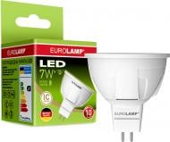 Лампа светодиодная Eurolamp 7 Вт MR16 GU5.3 220 В 3000 К LED-SMD-07533(P)