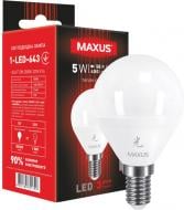 Лампа світлодіодна Maxus Sakura 5 Вт G45 матова E14 220 В 3000 К 1-LED-643