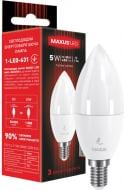 Лампа світлодіодна Maxus Sakura CL-F 5 Вт C37 матова E14 220 В 3000 К 1-LED-631