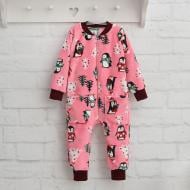 Ромпер для дівчинки Blanka Пінгвін р.74 рожевий 110081