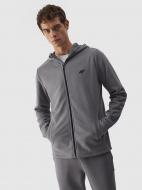 Джемпер 4F FLEECE M290 4FWMM00TFLEM290-25S р.M серый Джемпер 4F FLEECE M290 4FWMM00TFLEM290-25S р.M серый