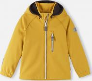 Куртка унисекс Reima Softshell Vantti р.128 желтый 5100009A-2580