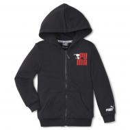 Джемпер Puma x PEANUTS FZ Hoodie 58936401 р. 128 черный