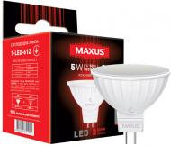 Лампа світлодіодна Maxus Sakura 5 Вт MR16 матова GU5.3 220 В 4100 К 1-LED-612