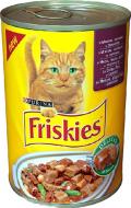 Консерва Friskies для котов Purina кролик с овощами 400 г