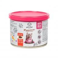 Консерва для котов Pet Chef кусочки в желе мясной микс 200 г
