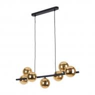 Люстра подвесная TK Lighting Estera 7PL 7xG9 янтарный