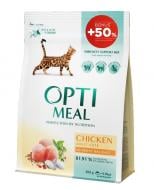 Корм Optimeal для взрослых кошек с курицей 300 г