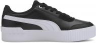 Кроссовки женские зимние Puma Carina Lift 37303106 р.38,5 черно-белые