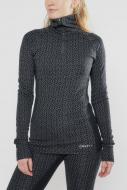 Термофутболка Craft MERINO 240 ZIP W 1907889-999000 р.L черный