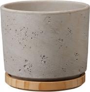 Кашпо Soendgen Keramik Paros Deluxe круглий 4,3 л сірий (1551-0019-2120)