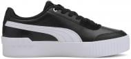 Кроссовки женские зимние Puma Carina Lift 37303106 р.40,5 черно-белые