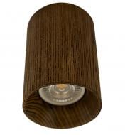 Светильник точечный Iterna Leirvik L 15 Вт GU10 дерево темное LW121