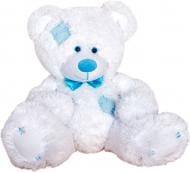 Мягкая игрушка Yarokuz Медведь с заплатками плюшевый Теодор 65 см белый