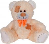 Мягкая игрушка Yarokuz Медведь с заплатками плюшевый Теодор 65 см желтый