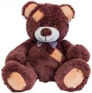Мягкая игрушка Yarokuz Медведь с заплатками плюшевый Теодор 65 см коричневый