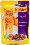 Корм Friskies Friskies c говядиной и ягненком в подливе 12194473 100 г