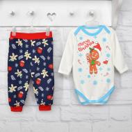 Комплект Blanka Рождество бежевый р.86 12808