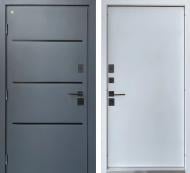 Дверь входная Strimex Металл/МДФ/Lama PN 3К BAU Thermo System RAL 7024 870x2050 мм правая