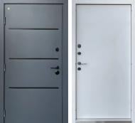 Двері вхідні Strimex Lama PN 3К BAU Thermo System RAL 7024 2050x970 мм ліві