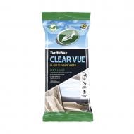 Салфетка для стекла CLEARVUE GLASS CLEANER WIPES TURTLE WAX 24 шт.