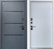 Дверь входная Strimex Металл/МДФ/Lama PN 3К BAU Thermo System RAL 7024 2050x970 мм правая