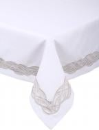 Скатерть Stella 160x260 см белый Daimon Home