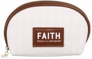 Косметичка Faith 17*7*12 см коричнева