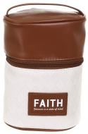 Косметичка Faith 13.5*10*19 см коричневая