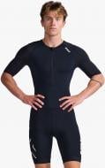 Комбинезон 2XU Core Sleeved Trisuit MT7043d_BLK/WHT р.XL черный