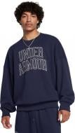 Свитшот Under Armour UA ICON HWT TERRY OS CREW 1386548-410 р.S синий