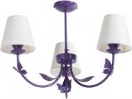 Люстра стельова Luminex Motylek violet 3xE14 5602