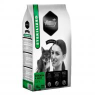 Корм сухой для взрослых котов Amity PREMIUM Chicken & Rice Cat Sterilized с курицей и рисом 10 кг Корм сухой для взрослых котов Amity PREMIUM Chicken & Rice Cat Sterilized с курицей и рисом 10 кг