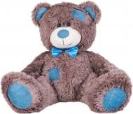 Мягкая игрушка Yarokuz Мишка с заплатками плюшевый Теодор Джинс 65 см к коричневый