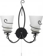 Бра Arte Lamp Spiral 2x60 Вт E27 коричневый антик A9051AP-2BR
