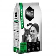 Корм сухой для стерилизованных котов Amity PREMIUM Chicken & Rice Cat Sterilizedс курицей и рисом 1,5 кг Корм сухой для стерилизованных котов Amity PREMIUM Chicken & Rice Cat Sterilizedс курицей и рисом 1,5 кг