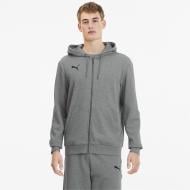 Джемпер Puma teamGOAL 23 Casuals Jacket 65670833 р. S серый