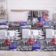 Комплект постельного белья MirSon Ranforce Elite 17-0034 Celeste мульти