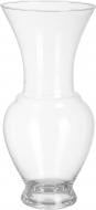 Ваза стеклянная Wrzesniak Glassworks Флавер 40х18,5 см 40 см прозрачная 17-797A