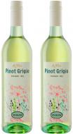 Набор PETER MERTES Вино La Fleur Pinot Grigio (сухое, белое) 1+1-1.5л