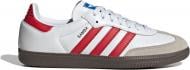 Кроссовки мужские демисезонные Adidas SAMBA OG IG1025 р.41 1/3 белые с красным