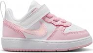Кроссовки для девочек демисезонные Nike COURT BOROUGH LOW RECRAFT DV5458-105 р.25 розовые