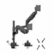 Кріплення для монітора OfficePro MAH752B 2~27kg поворотно-похилі 24"-57" чорний