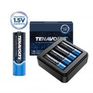 Аккумулятор TENAVOLTS Lithium 1,5 В с зарядным устройством AA (пальчиковые) 4 шт. (717)