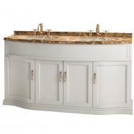 Тумба підлогова Ваші Меблі Лотос на два умивальники 180 білий
