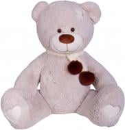 Мягкая игрушка Yarokuz Медведь с заплатками Джозеф 140 см бежевый