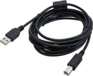 Кабель для принтера Patron USB 2.0 AM/BM 4,5 м чорний (CAB-PN-AMBM-45F)