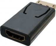 Переходник Patron Displayport-HDMI M/F 0,15 м черный (CAB-PN-DP-M-HDMI)