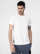Футболка 4F TSHIRT M305 4FSS23TTSHM305-10S р.S белый