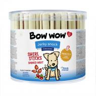 Лакомство для собак Bow wow с копченым мясом 12 см 55 шт.